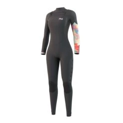 Mystic Damen Jayde 5/4Mm Chest-Zip Fullsuit Neoprenanzug- Grau