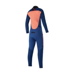 Mystic Junior Star 5/4Mm Back-Zip Neoprenanzug- Nachtblau -Bester Neoprenanzug Geschäft 2022 Mystic Junior Star 54mm Backzip Wetsuit Navy Lime 220040 449 04