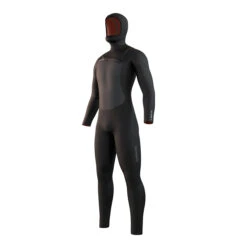 Mystic Voltt Hooded 6/4/3Mm Front-Zip Fullsuit Neoprenanzug- Schwarz