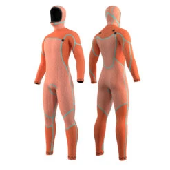 Mystic Voltt Hooded 6/4/3Mm Front-Zip Fullsuit Neoprenanzug- Schwarz -Bester Neoprenanzug Geschäft 2022 Mystic Voltt Hooded 643mm Chest zip Wetsuit Inside