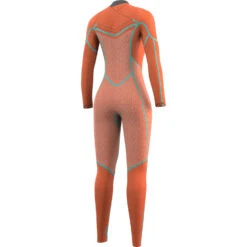 Mystic Womens Gem 5/4 Chest-Zip Neoprenanzug- Schwarz -Bester Neoprenanzug Geschäft 2022 Mystic Womens Gem 54 Wetsuit 35000.220086 900 04