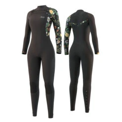 Mystic Womens Jayde 5/4Mm Chest-Zip Fullsuit Neoprenanzug- Schwarz 6 Mystic Womens Jayde 5/4Mm Chest-Zip Fullsuit Neoprenanzug- Schwarz -Bester Neoprenanzug Geschäft 2022 Mystic Womens Jayde Wetsuit Black 1