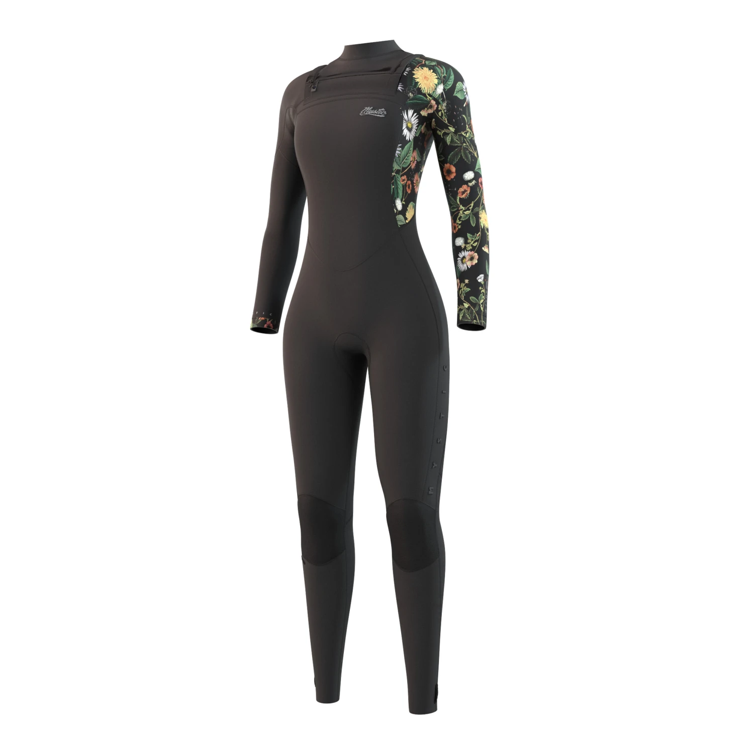 Mystic Womens Jayde 5/4Mm Chest-Zip Fullsuit Neoprenanzug- Schwarz 3 Mystic Womens Jayde 5/4Mm Chest-Zip Fullsuit Neoprenanzug- Schwarz