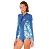 Rip Curl Womens G-Bomb 2Mm Front Zip Boyleg Springsuit- Dark Teal