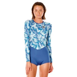 Rip Curl Womens G-Bomb 1Mm Ls Boyleg Spring Neoprenanzug- Teal -Bester Neoprenanzug Geschäft 2022 Rip Curl G Bomb Long Sleeve Boyleg Spring Suit WSPYCW 3