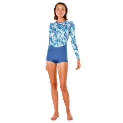 Rip Curl Womens G-Bomb 1Mm Ls Boyleg Spring Neoprenanzug- Teal