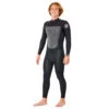 Rip Curl Omega 3 / 2Mm E-Stitch Back Zip Neoprenanzug - Schwarz