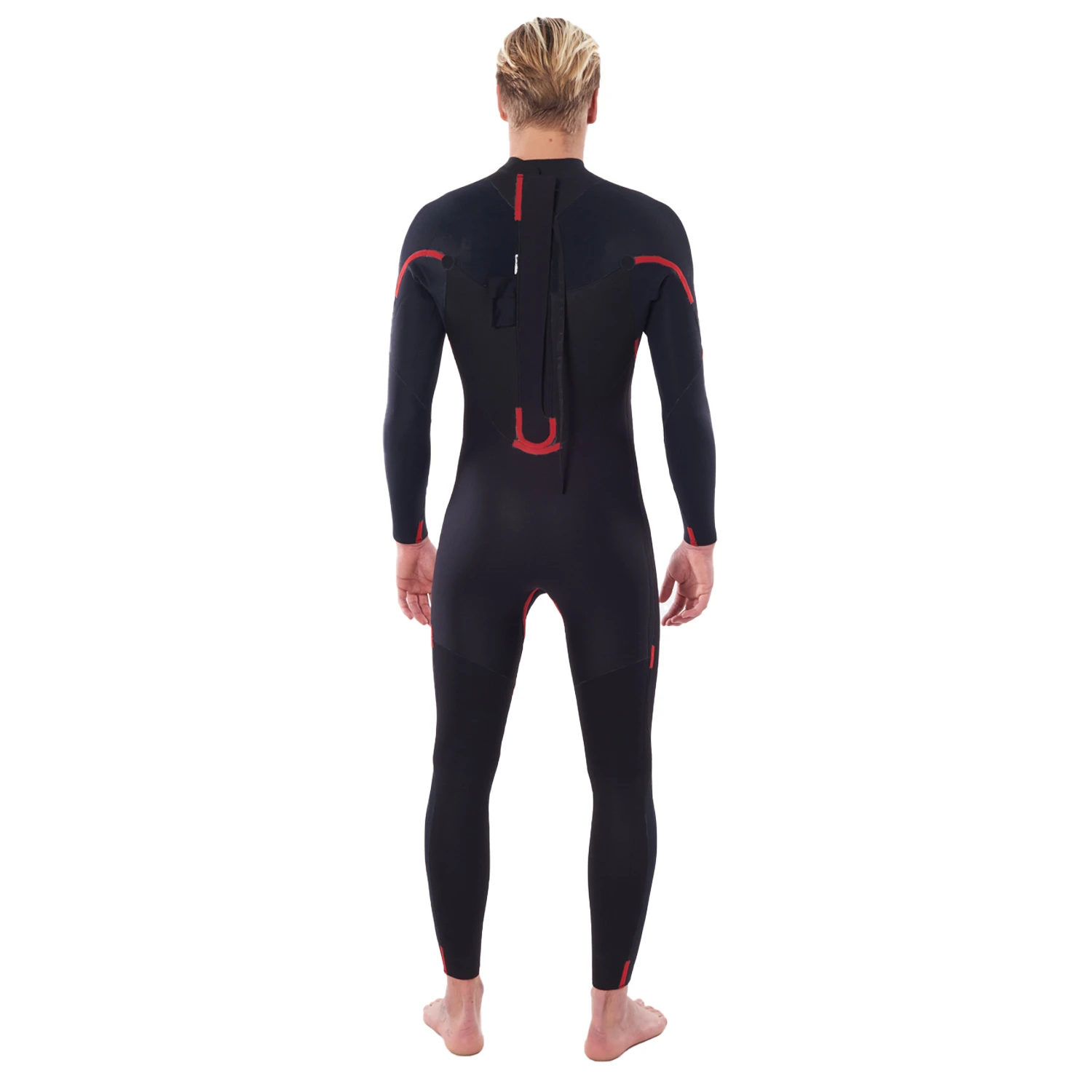 Rip Curl Omega 5/3Mm Back Zip Neoprenanzug - Schwarz 4 Rip Curl Omega 5/3Mm Back Zip Neoprenanzug - Schwarz – Bild 2