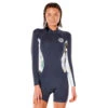 Rip Curl Damen Dawn Patrol Ec 2/2Mm Springsuit- Anthrazit -Bester Neoprenanzug Geschäft 2022 Rip Curl Womens ECO Dawn Patrol Spring Suit Charcoal 115WSP 8059 3