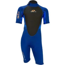 Sola Junior Storm 3/2Mm Shorty Neoprenanzug- Navy Camo