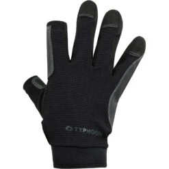 Typhoon Raceline 2.0 Vollfinger-Segelhandschuhe- Schwarz -Bester Neoprenanzug Geschäft 2022 Typhoon Towyn Full Finger Sailing Gloves 310250 1