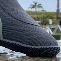 Vaikobi Junior Speed Grip High Cut Dinghy Neoprenanzug-Stiefel- Schwarz -Bester Neoprenanzug Geschäft 2022 Vaikobi Hi Cut Wetsuit Dinghy Boots 4