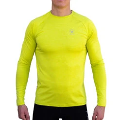 Vaikobi Tech Tee Langarm Uv50+ T-Shirt- Lime