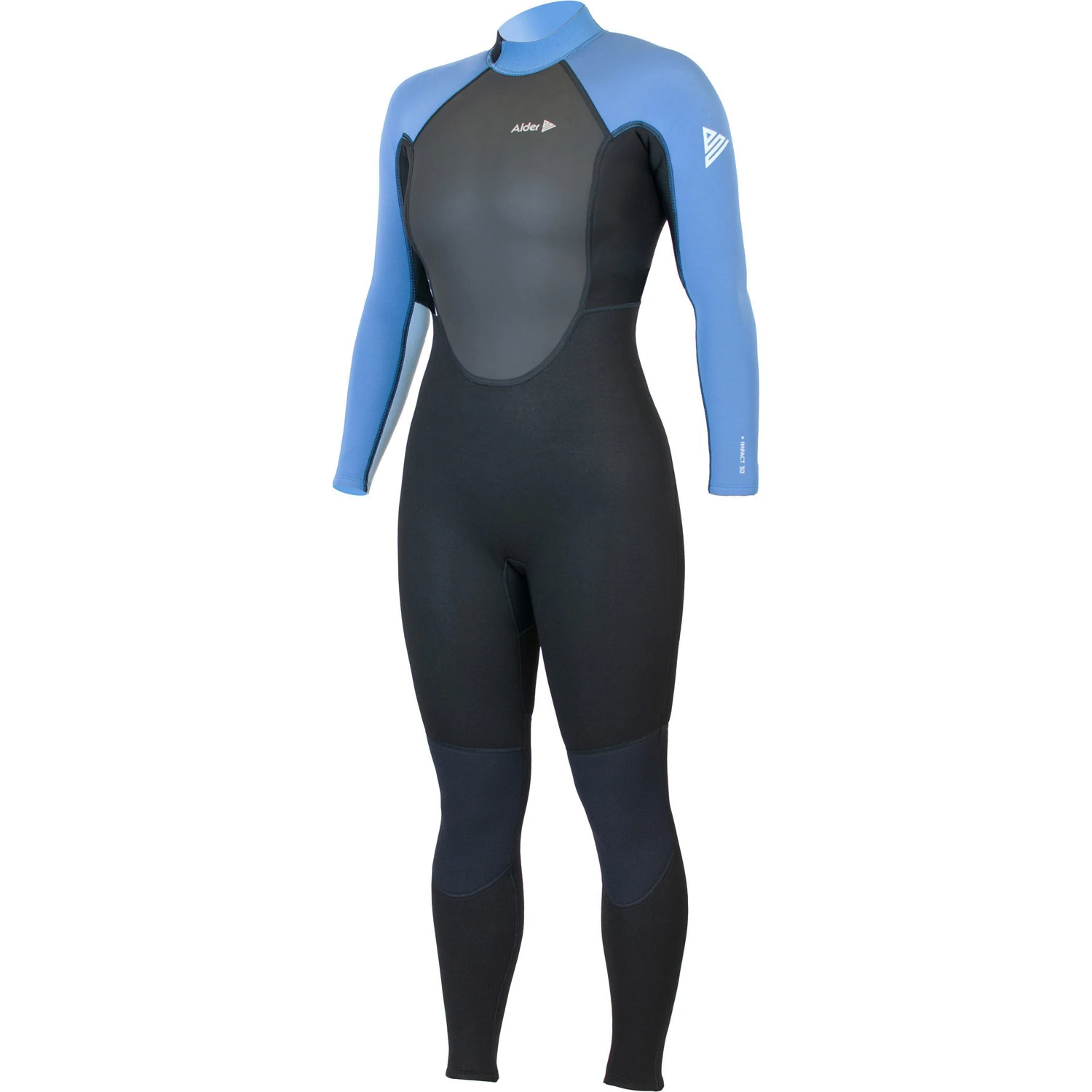 Alder Damen Impact 3/2Mm Flatlock Neoprenanzug- Blau Ws23Wif 3 Alder Damen Impact 3/2Mm Flatlock Neoprenanzug- Blau Ws23Wif