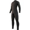 Mystic Majestic 4/3 Gbs Neoprenanzug Mit Frontreißverschluss- Schwarz -Bester Neoprenanzug Geschäft 2023 Majestic Chestzip Fullsuit Black 1 2