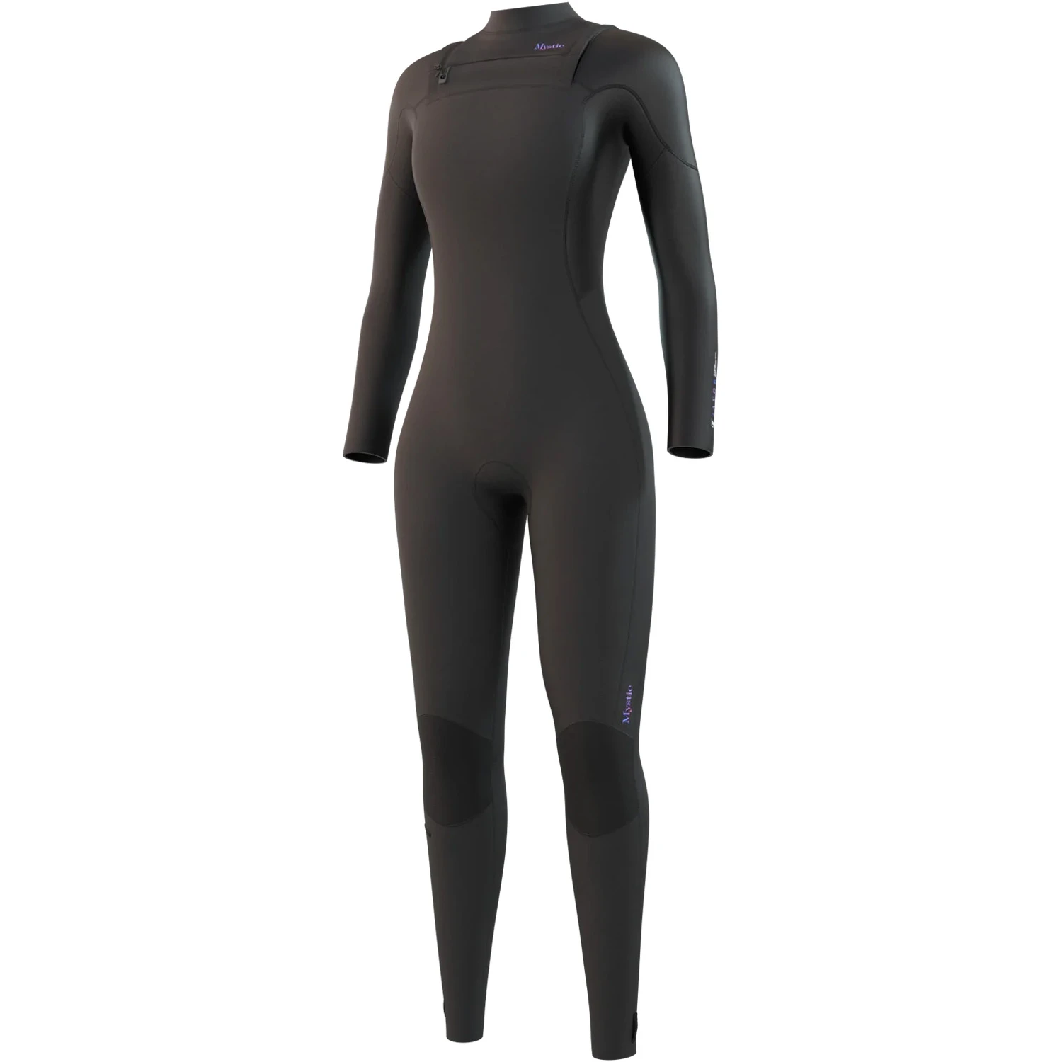 Mystic Womens Jayde 5/4Mm Chest-Zip Fullsuit Neoprenanzug- Schwarz 3 Mystic Womens Jayde 5/4Mm Chest-Zip Fullsuit Neoprenanzug- Schwarz
