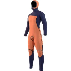 Mystic Marshall Hooded 5/3Mm Front-Zip Fullsuit Neoprenanzug- Schwarz -Bester Neoprenanzug Geschäft 2023 Mystic Marshall Hooded Chestzip Fullsuit Black 3