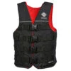 Crewsaver Four B 70N Skiweste - Schwarz / Rot 1 Crewsaver Four B 70N Skiweste - Schwarz / Rot -Bester Neoprenanzug Geschäft CrewSaver FourB Ski Vest Front 2975