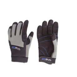 Gul Winter-Vollfinger Junior Segelhandschuh- Schwarz / Charcoal