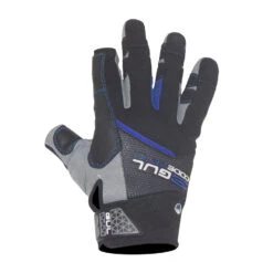 Gul Junior Winter 3 Finger Segelhandschuhe- Schwarz / Blau