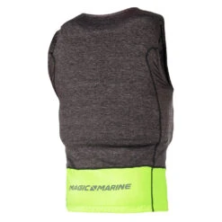 Magic Marine Race Overtop- Blitzgelb 5 Magic Marine Race Overtop- Blitzgelb -Bester Neoprenanzug Geschäft Magic Marine Race Vest Yellow Back