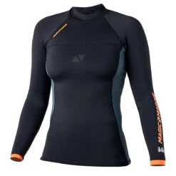 Magic Marine Damen Racing 3Mm Neoprenanzug Top- Schwarz