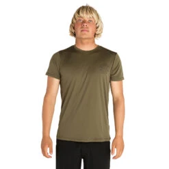 Rip Curl Kurzarm Compass Uv Tee- Khaki