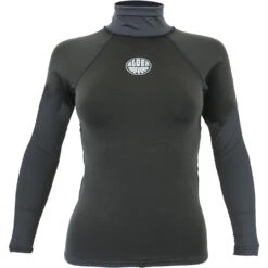 Alder Womens Spirit Thermal Polypro Rashvest- Schwarz