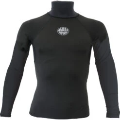 Alder Spirit Langarm Polypro Thermal Rash Weste - Schwarz