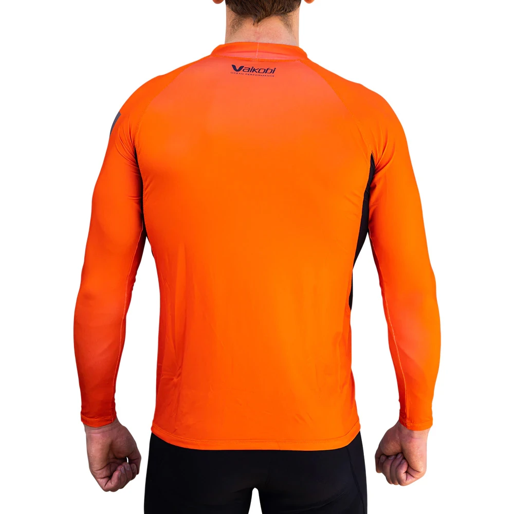 Vaikobi Junior Spandex Langarm Uv50+ Rashvest- Orange 5 Vaikobi Junior Spandex Langarm Uv50+ Rashvest- Orange – Bild 3