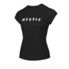 Mystic Womens Star Kurzarm Rashvest - Schwarz -Bester Neoprenanzug Geschäft Y2022 mystic womens star short sleeve rashvest black 1
