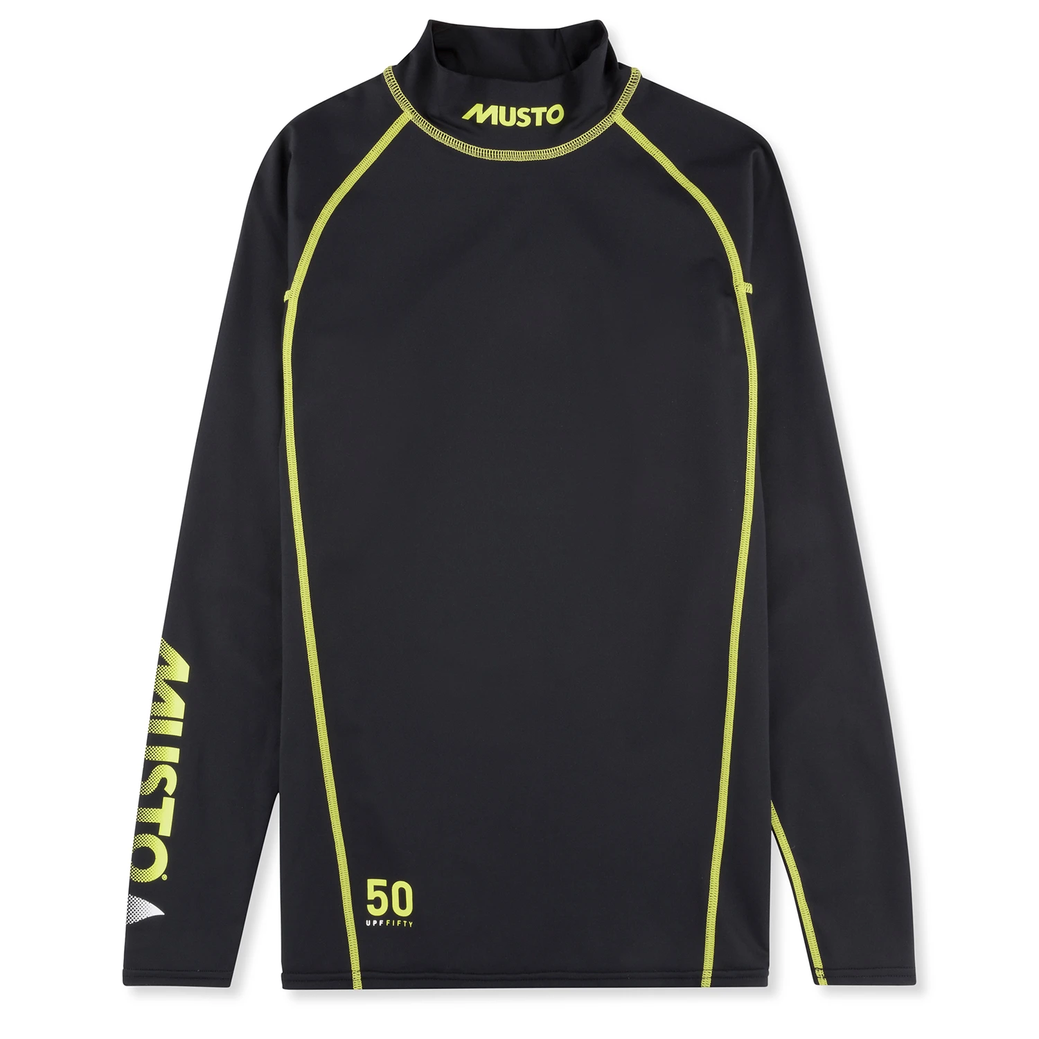 Musto Sunblock Long Sleeve Rash Guard- Schwarz 3 Musto Sunblock Long Sleeve Rash Guard- Schwarz