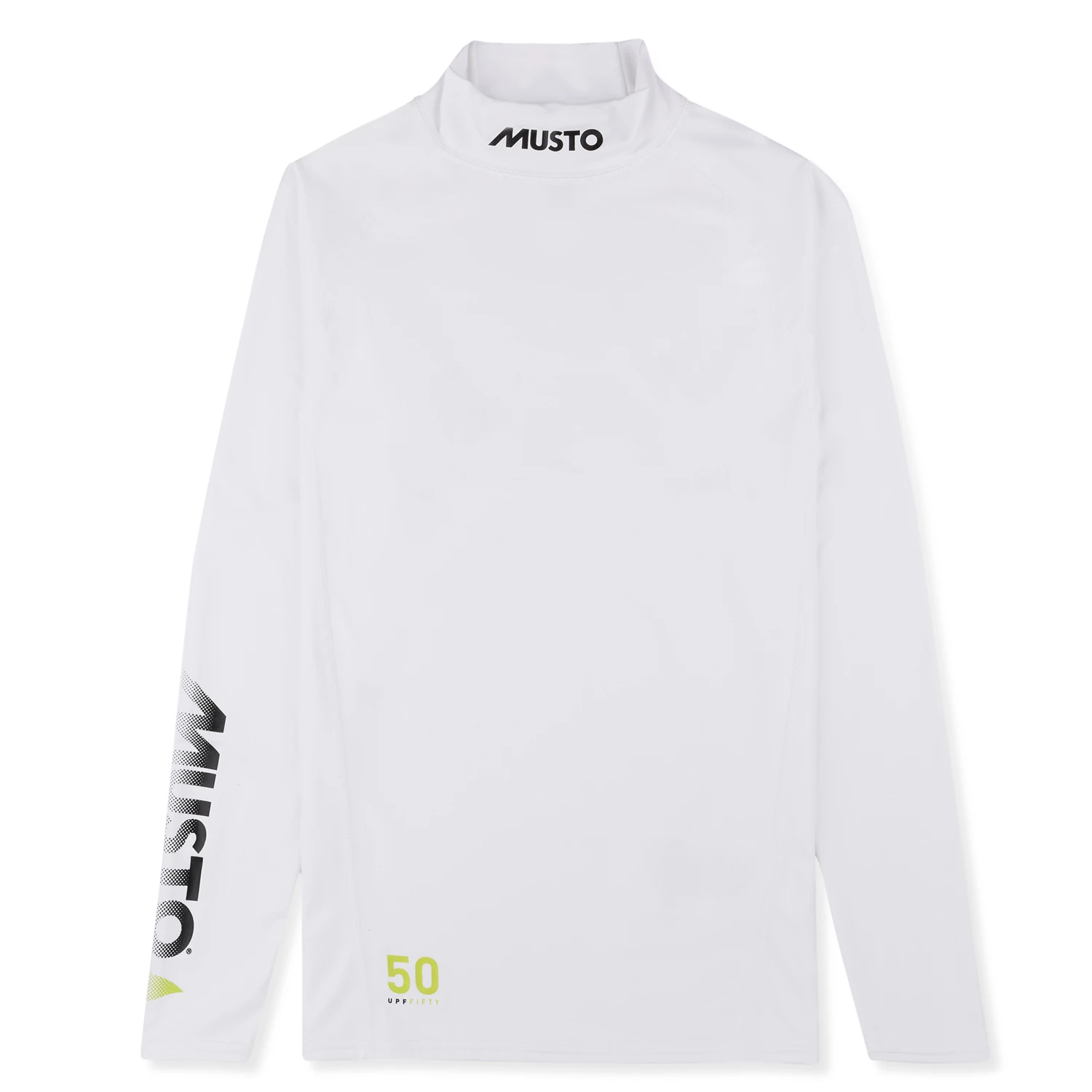 Musto Sunblock Long Sleeve Rash Guard- White 3 Musto Sunblock Long Sleeve Rash Guard- White