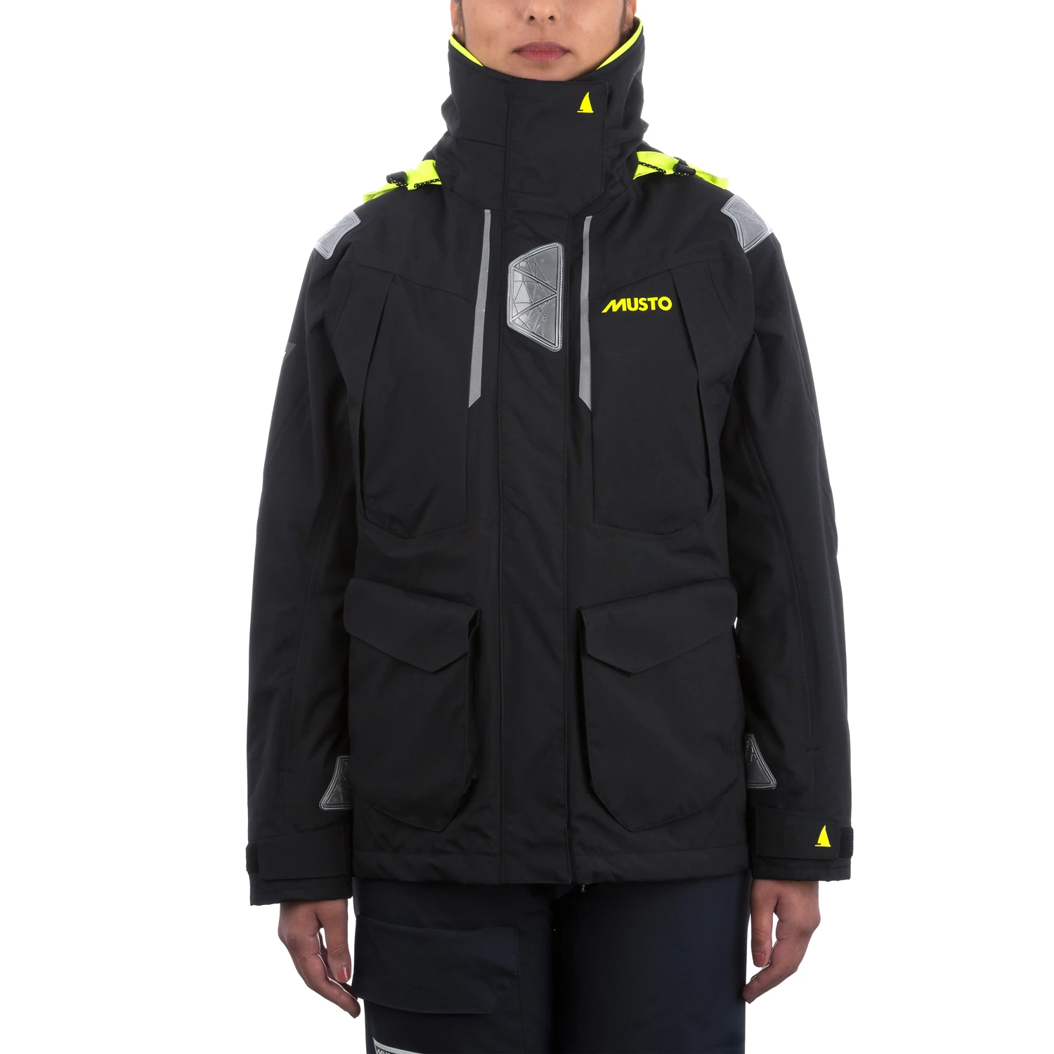 Musto Damen Br2 Offshore Jacke- Schwarz / Schwarz 3 Musto Damen Br2 Offshore Jacke- Schwarz / Schwarz
