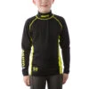 Musto Jugend-Meisterschaft Sunblock Langarm Rash Guard- Schwarz