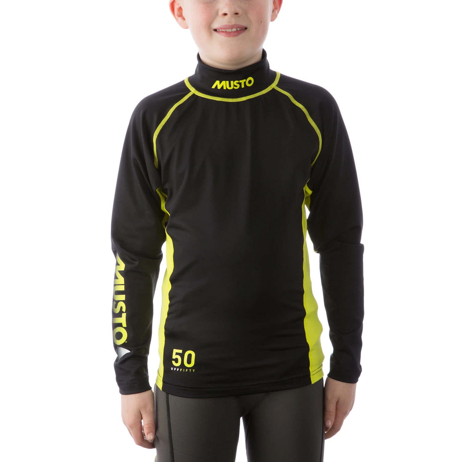 Musto Jugend-Meisterschaft Sunblock Langarm Rash Guard- Schwarz 3 Musto Jugend-Meisterschaft Sunblock Langarm Rash Guard- Schwarz