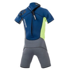 Mystic Kids Star 3 / 2Mm Flatlock-Neoprenanzug Mit Reißverschluss- Navy -Bester Neoprenanzug Geschäft mystic kids star 3 2mm back zip flatlock shorty wetsuit 2019 bk