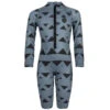 Mystic Kids Star Rash Overall- Zinn -Bester Neoprenanzug Geschäft mystic kids star rash overall 2019 pewter fr