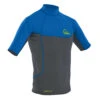 Palm Neoflex Kurzarm Top- Jet Grey / Blau
