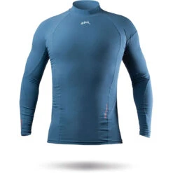 Zhik Xwr Pro Langarm Wasserdichtes Hautausschlag-Top- Dunkelblau -Bester Neoprenanzug Geschäft zhik xwrpro ls top deepblue front