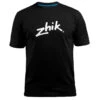 Zhik Hydrophobe Zhik Druck T - Schwarz -Bester Neoprenanzug Geschäft zhik hydrophobic zhik print tee black