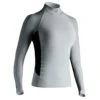 Zhik Frauen Hydrophobe Vlies-Spitze - Grau -Bester Neoprenanzug Geschäft zhik womens hydrophobic fleece top grey