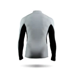 Zhik Frauen Hydrophobe Vlies-Spitze - Grau -Bester Neoprenanzug Geschäft zhik womens hydrophobic fleece top grey 3